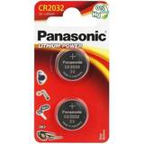 Panasonic Batterier - Urbatterier Batterier & Opladere Panasonic CR2032 2-pack