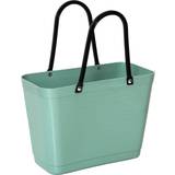Hinza Grøn Håndtasker Hinza Shopping Bag Small (Green Plastic) - Olive