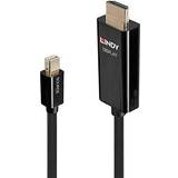 DisplayPort-kabler - HDMI aktiv - Han - Han Lindy Active HDMI-DisplayPort Mini 1m