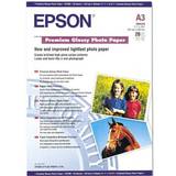 A3 - Inkjet Fotopapir Epson Premium Glossy A3 255g/m² 20stk