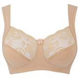 Miss Mary Beige Tøj Miss Mary Lovely Lace Non-Wired Bra - Skin
