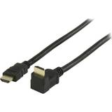 Valueline HDMI-kabler Valueline Angled 90° HDMI-HDMI 1m