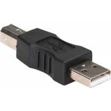 Nikkel - USB B Kabler Akyga USB A-USB B Adapter