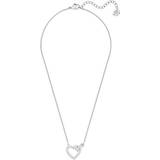 Swarovski Lovely Necklace - Silver/White