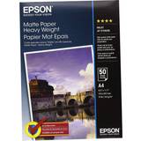 A4 - Inkjet Fotopapir Epson Matte Heavy Weight A4 167g/m² 50stk