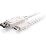 DisplayPort - DisplayPort-kabler - USB C C2G USB C-DisplayPort 0.9m