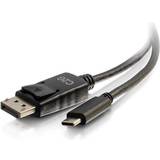 DisplayPort-kabler - PVC - USB C-DisplayPort C2G USB C-DisplayPort 1.8m