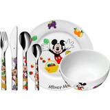 WMF Porcelæn Sutteflasker & Service WMF Mickey Mouse Children's Cutlery Set 6-piece