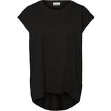 Noisy May Polyester Overdele Noisy May Oversized T-shirt - Black/Black
