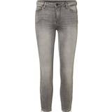 Noisy May 32 - Grå Bukser & Shorts Noisy May Ankel Jeans - Gray/Light Gray Denim