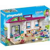 Byer Legesæt Playmobil City Life Take Along Vet Clinic with Lots of Equipment 70146