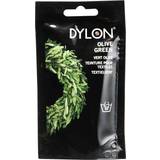 Grøn Tekstilmaling Dylon Fabric Dye Hand Use Olive Green 50g