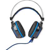 Blå - Over-Ear - USB Høretelefoner Nedis GHST500