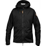 Genanvendt materiale Tøj Fjällräven Keb Eco-Shell Jacket M - Black
