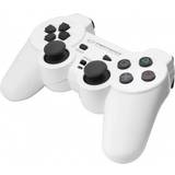 12 - PlayStation 2 Spil controllere Esperanza Corsair Gamepad - Sort/Hvid