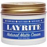 Blødgørende Pomader Layrite Natural Matte Cream 120g