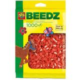 Perler SES Creative Beedz Iron on Beads Red 1000pcs 00702