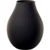 Brun - Porcelæn Brugskunst Villeroy & Boch Collier Perle Vase 20cm