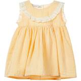 Blonder - Gul Kjoler Name It Baby Striped Dress - Yellow/Pale Marigold (13164632)