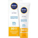 Nivea Voksen Solcremer Nivea UV Face Sensitive Sun Allergy Protection SPF50+ 50ml