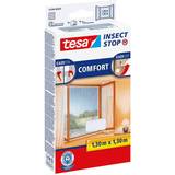 Insektnet til vinduer TESA Insect Stop Hook and Loop Comfort for Windows 130x130cm
