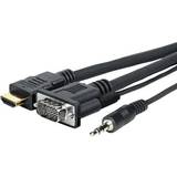 HDMI - Skærmet Kabler VivoLink VGA/3.5mm/HDMI-VGA/3.5mm/HDMI 7m