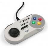 6 Gamepads Orb Turbo Wired Controller - Hvid