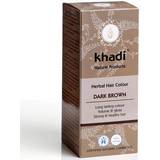 Beroligende - Vitaminer Hårfarver & Farvebehandlinger Khadi Herbal Hair Colour Dark Brown 100g