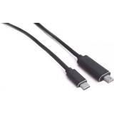 MicroConnect DisplayPort-kabler - Rund MicroConnect USB C - Mini DisplayPort 1m