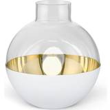 Hvid - Messing Vaser Skultuna Pomme Medium Vase 15cm