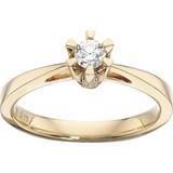 Prinsesse diamant ring Scrouples Princess Ring - Gold/Diamond