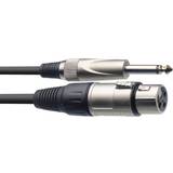 Stagg Kabler Stagg XLR-6.3mm M-F 3m