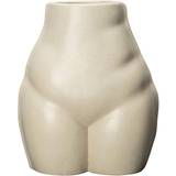 Beige - Porcelæn Brugskunst Byon Nature Vase 19cm