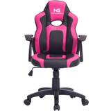 Gaming stol til børn Nordic Gaming Little Warrior Gaming Chair - Black/Pink