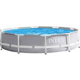 Fritstående pools Intex Prism Frame Round Pool 305x76cm
