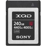 XQD Hukommelseskort Sony XQD G 440/400MB/s 240GB