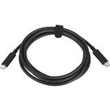 3.1 (gen.2) - Sort - USB-kabel Kabler Lenovo USB C-USB C 3.1 2m
