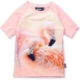 Korte ærmer UV-trøjer Børnetøj Molo Neptune - Flamingo Dream (8S19P201 5360)