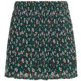 Name It Plisserede nederdele Name It Kid's Pleated Floral Print Skirt - Green/Green Gables (13167254)