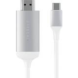 Sølv - USB-kabel Kabler Satechi USB-C - HDMI M-F 1.8m