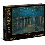 Clementoni Klassiske puslespil Clementoni Van Gogh Starry Night on the Rhone Museum Collection 1000 Pieces