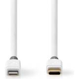 Guld - USB-kabel Kabler Nedis USB C-Lightning 2m