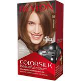 Proteiner Permanente hårfarver Revlon ColorSilk Beautiful Color #51 Light Brown