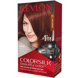 Solbeskyttelse Permanente hårfarver Revlon ColorSilk Beautiful Color #31 Dark Auburn