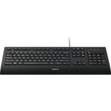 Logitech Membran Tastaturer Logitech Corded Keyboard K280e (English)