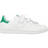 Dame - Velcrobånd Sneakers adidas Stan Smith - Cloud White/Green