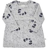 T-shirtkjoler Toppe Minymo Sweat Dress - Grey Melange (111102-1230)