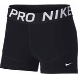 Nike Dame Shorts Nike Women Pro 3 - Black/White