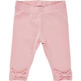 Pink - Sløjfe Bukser Minymo Leggings - Silver Pink (111115-4508)