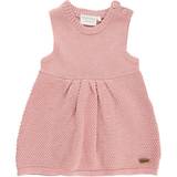 Babyer - Ærmeløse Kjoler Minymo Pearl Knit Dress - Silver Pink (111100-4508)